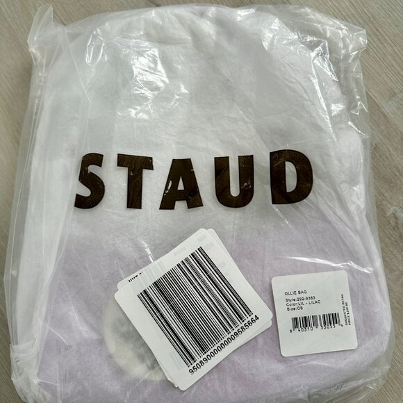 π NWT Staud Ollie Shoulder Bag Lilac π - Picture 7 of 7